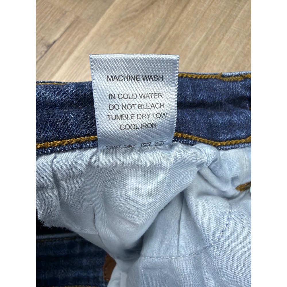 Judy Blue Skinny Jeans Dark Wash Distressed Denim JB82135DK Womens Size 3 26 - Picture 4 of 8